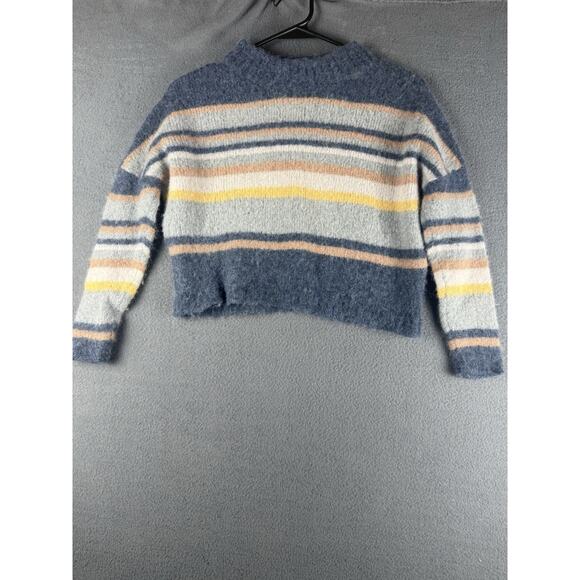 Wrap London Size 6 Women Wool Baby Alpaca Wool Blend Pullover Sweater Cropped - Picture 1 of 8